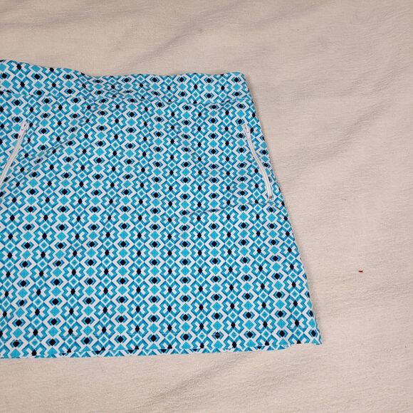 Ruby Rd Skirt Womens Blue Interior Shorts Cooling Mini y2k Gym Athletic Comfort - Picture 2 of 10